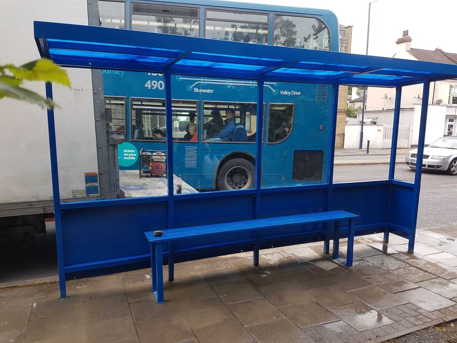 Cantilever Bus Shelter Image