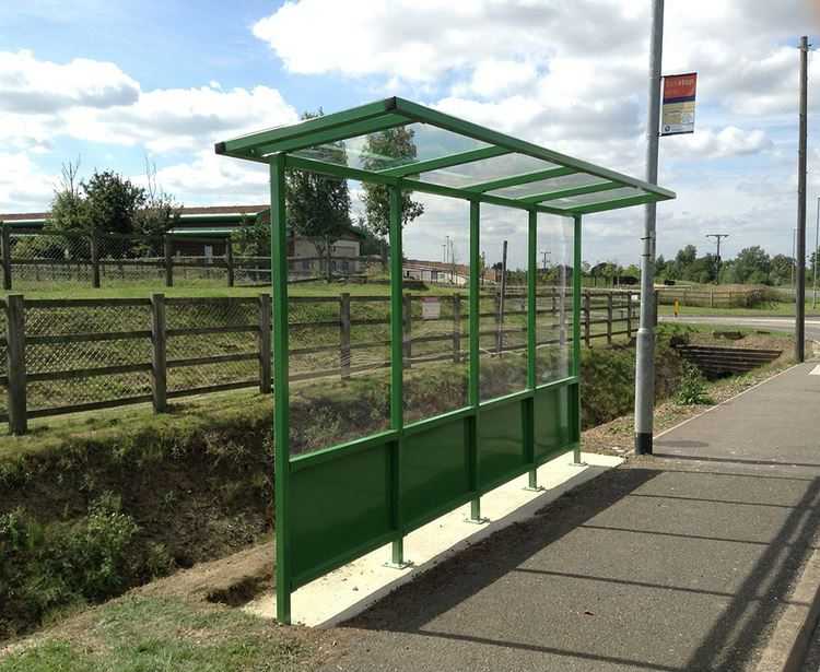 Cantilever Bus Shelter Image