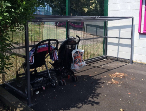 Image of a Shelter Store Pram Shelter